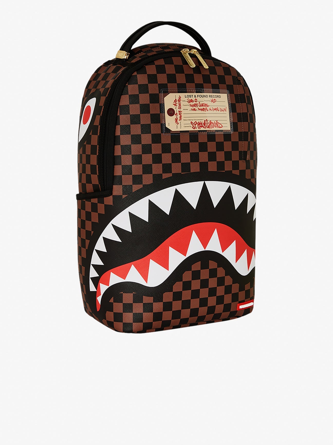SPRAYGROUND Zaino In Pelle Shark In Paris Lost & Found