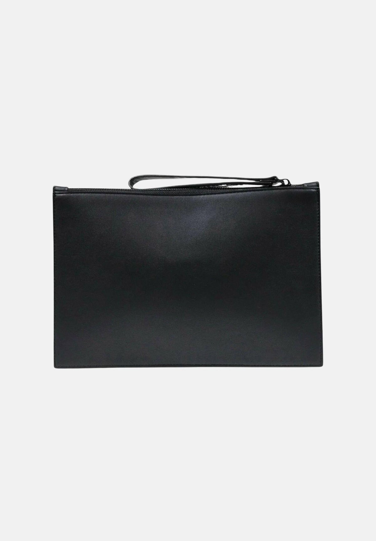 County of milan COUNTY OF MILAN BY MARCELO BURLON Pochette In Ecopelle Schiacciata con Stampa Ali Blu Nero - foto 2 - To