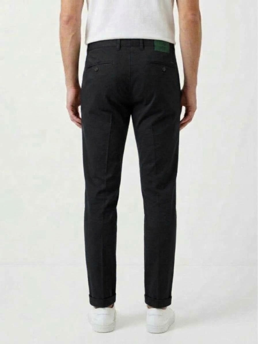 PIZETAONE Pantalone T.A. Skinny Nero