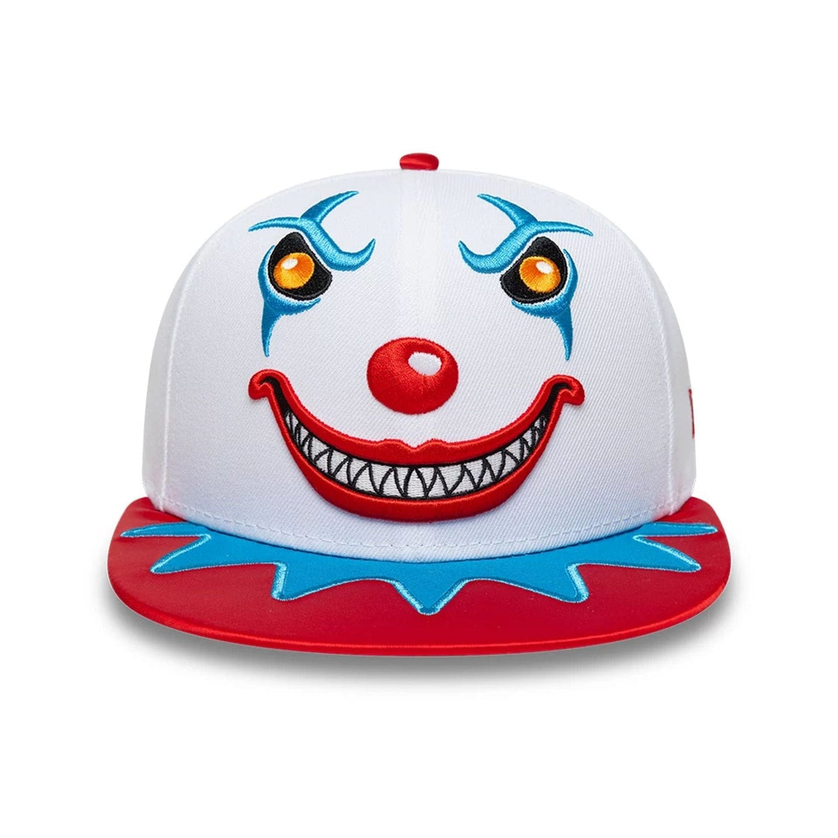 New era NEW ERA Cappello 59Fifty Collaborazione One Piece Clown Face Visiera Piatta Con Dettagli Ricamati Bianco/Rosso/A
