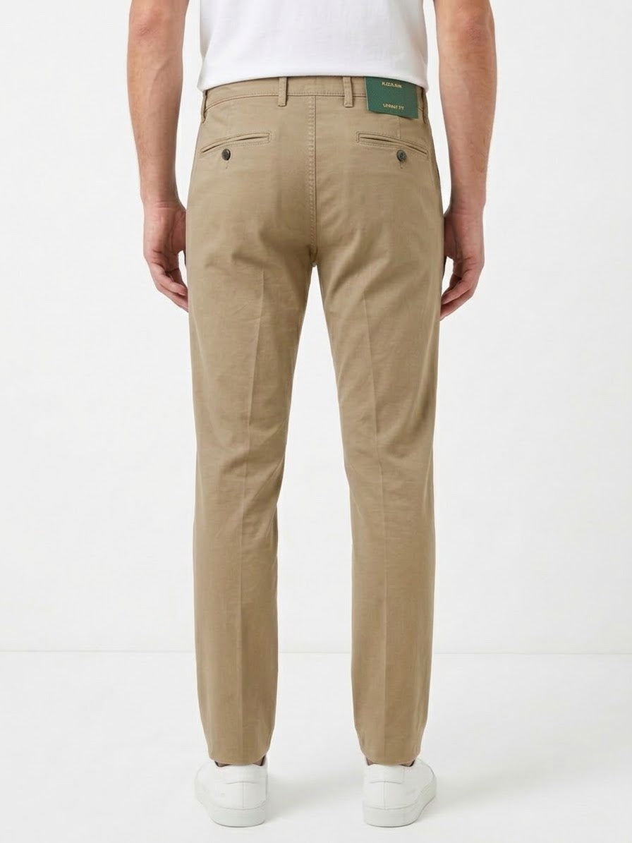 PIZETAONE Pantalone T.A. Skinny Beige