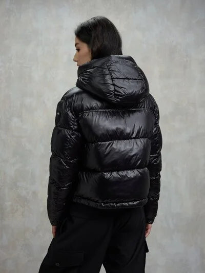 BLAUER Giubbotto Donna Ovattato Corto Nero