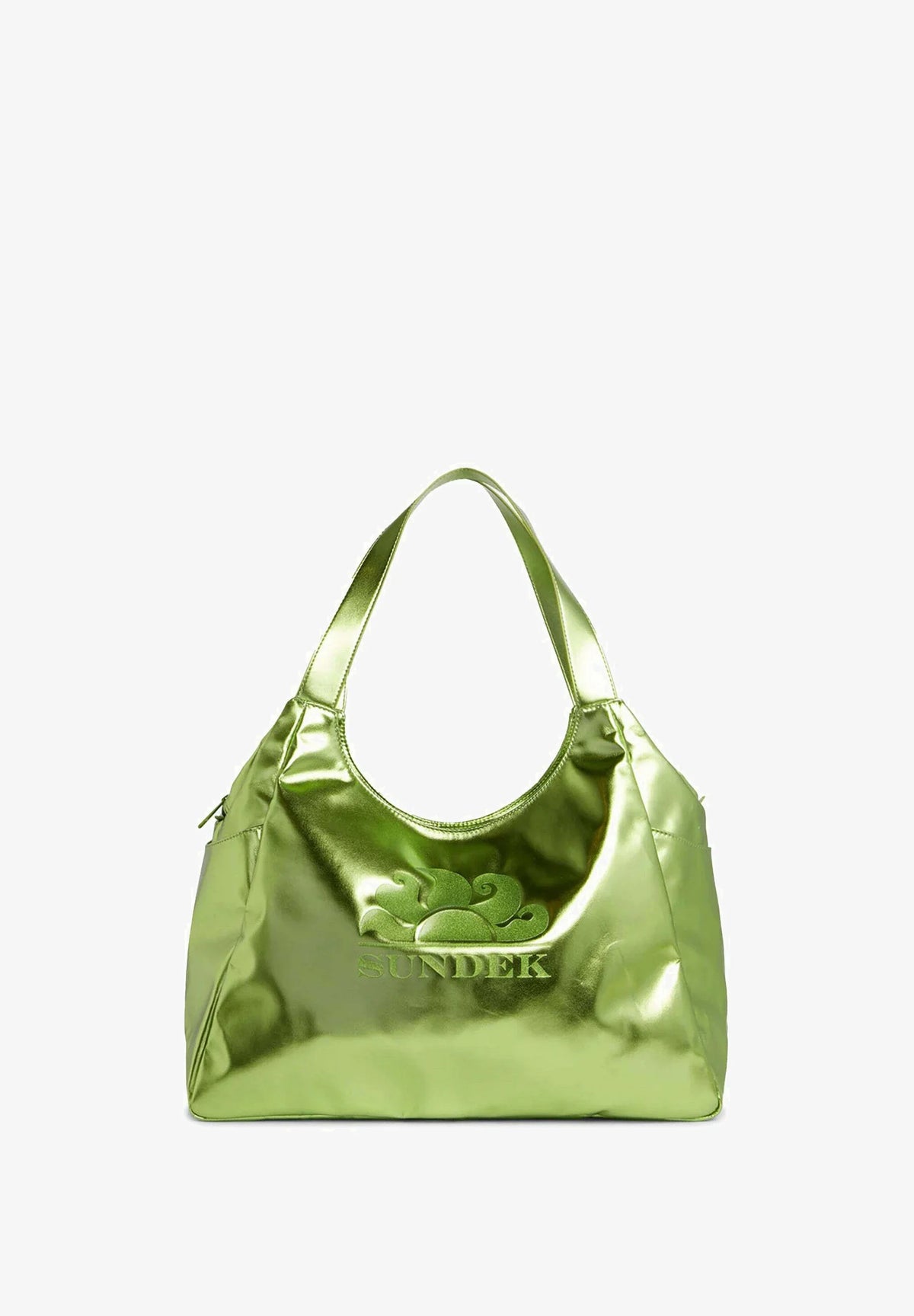 Sundek SUNDEK Borsa Da Mare Laminata Con Logo Verde - Borsa - Tommaseo Clothing