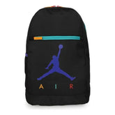 JORDAN Zaino Logo Multicolor Nero