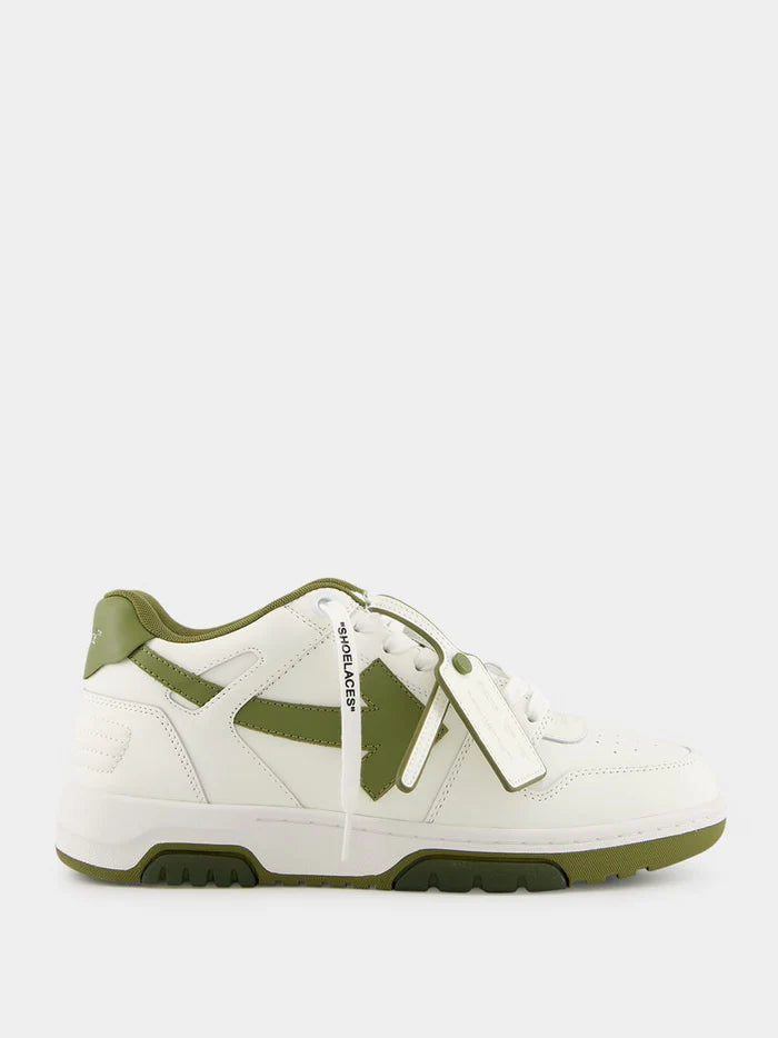 OFF-WHITE OUT OF OFFICE White/Olive Green