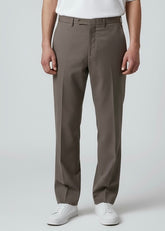 SOLDIER Pantalone Sartoriale Marrone Fondo Largo