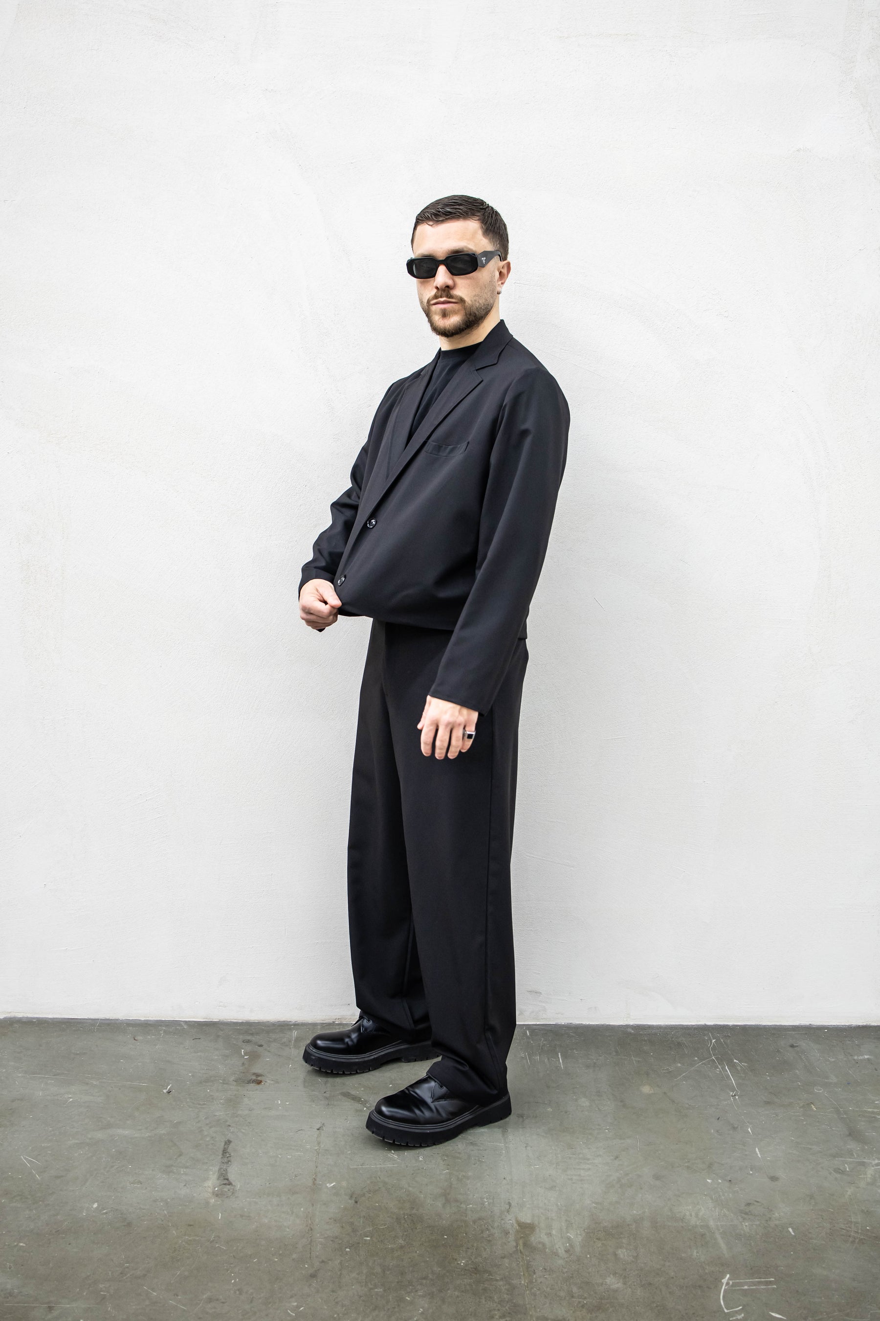 TOKYO Coordinato Giacca e Pantalone ABITO EASY Nero