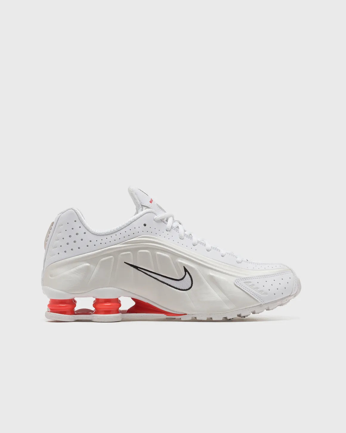 NIKE Shox R4 Bianca/Rossa