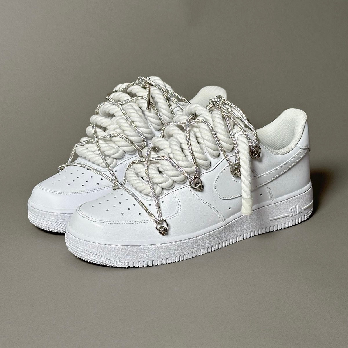 Air Force 1 Rope Laces + Swarovski Laces