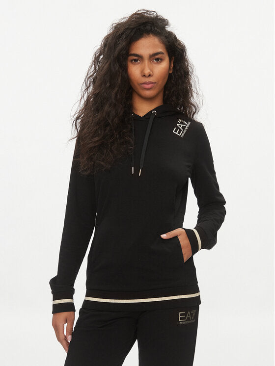 EMPORIO ARMANI TUTA NERA/ORO DONNA