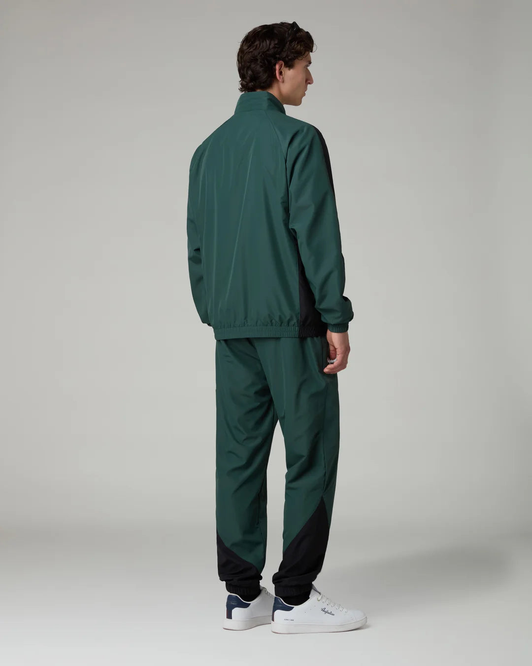 AUSTRALIAN Tuta Completa In Microfibra/Verde/Bianca/Nera SS26