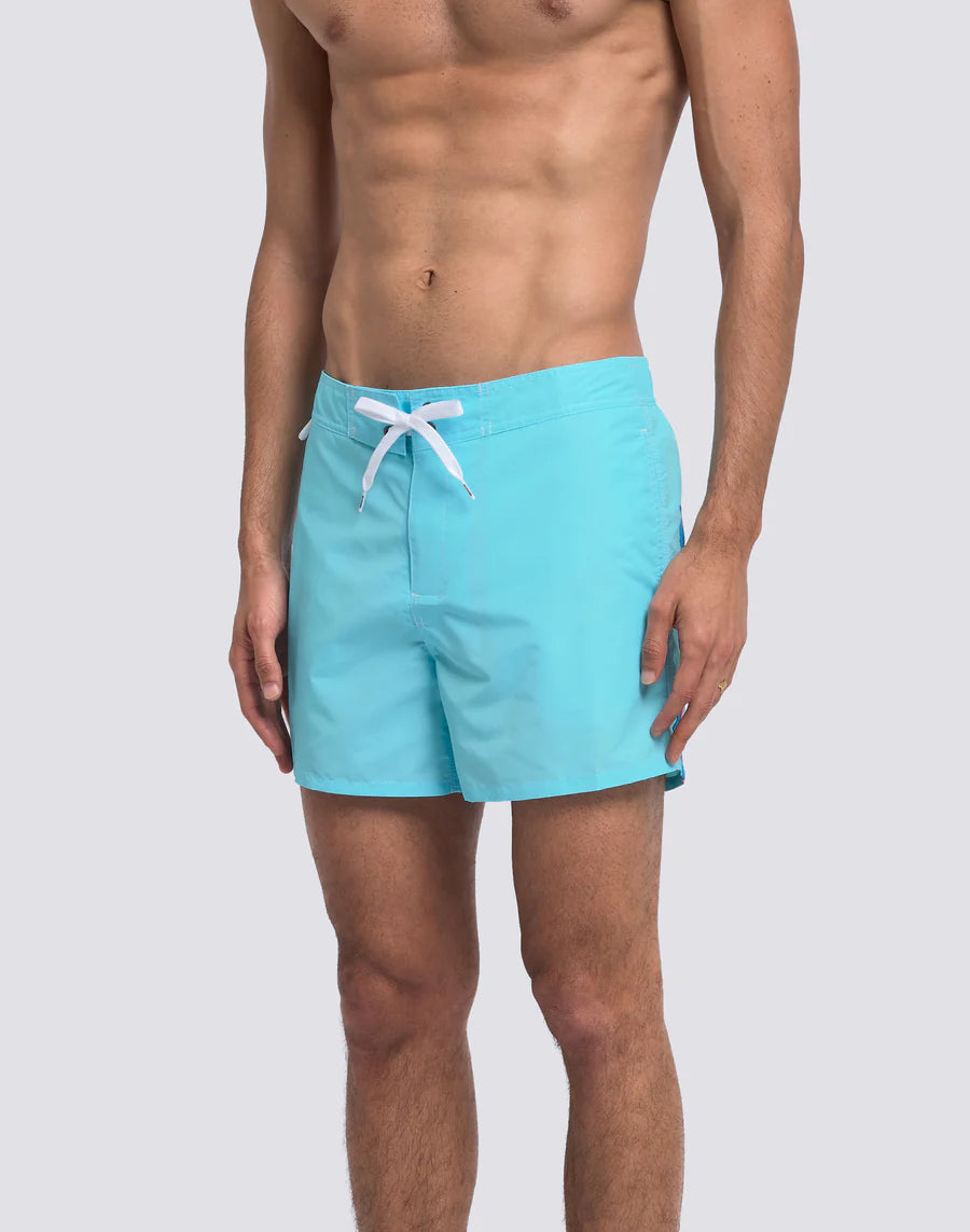 Sundek SUNDEK Costume Da Bagno Iconic Taffeta Celeste - Costume - Tommaseo Clothing