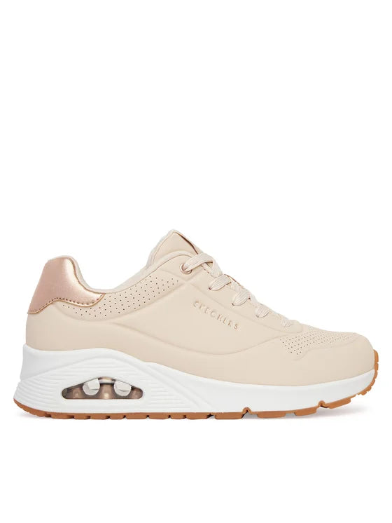 Skechers 177094 NAT Skechers Uno Golden AIR Sneaker Unisex Beige - Scarpe - Tommaseo Clothing