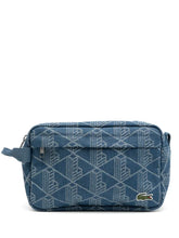 LACOSTE Borsello Pochette Monogram In Denim