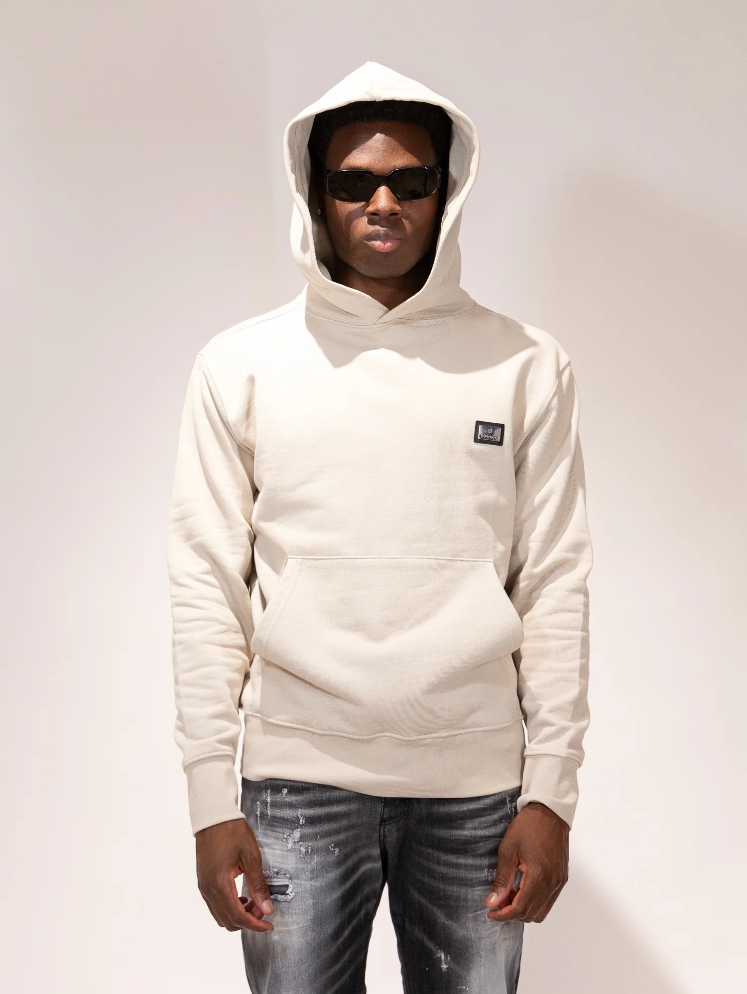 SOLDIER Felpa Prime in Cotone Piqué Beige