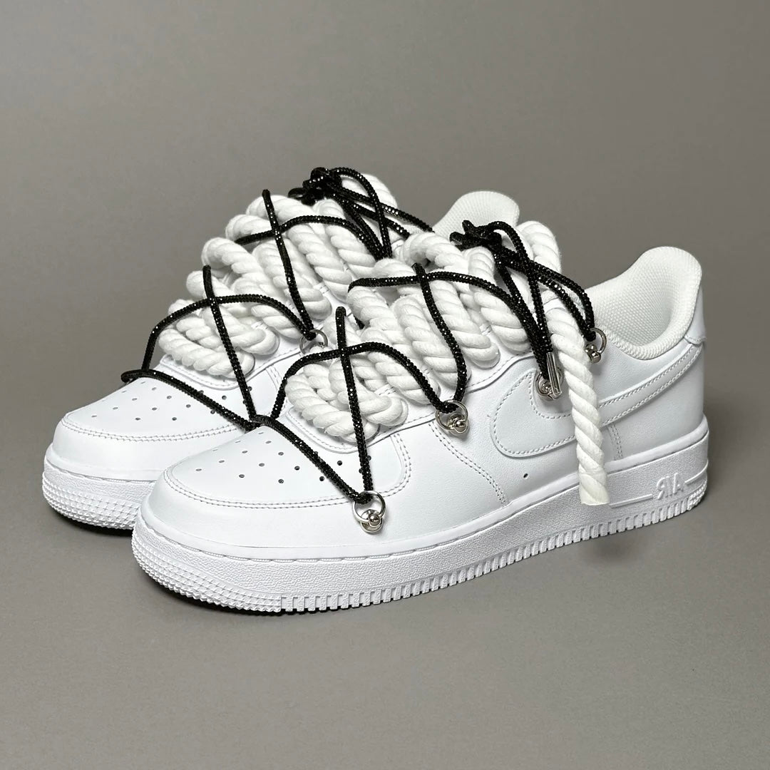 Air Force 1 Rope Laces + Swarovski Laces