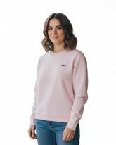 LACOSTE Felpa Girocollo Donna Rosa