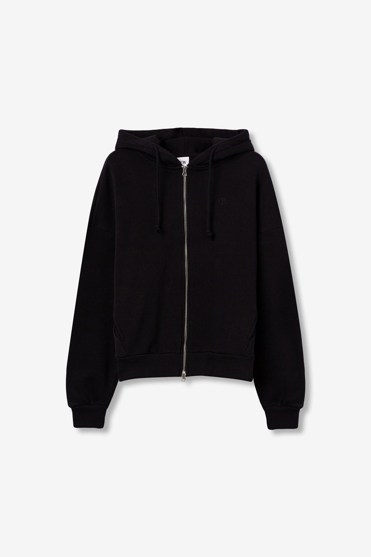 Tiffosi Chill Felpa Con Zip Nera Donna AW26