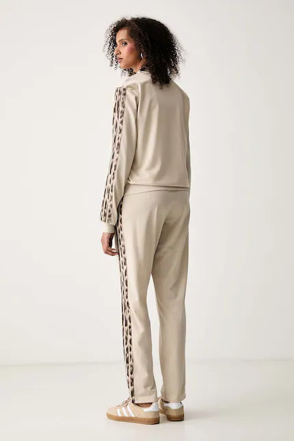 ADIDAS Tuta Performance Beige Animalier Donna