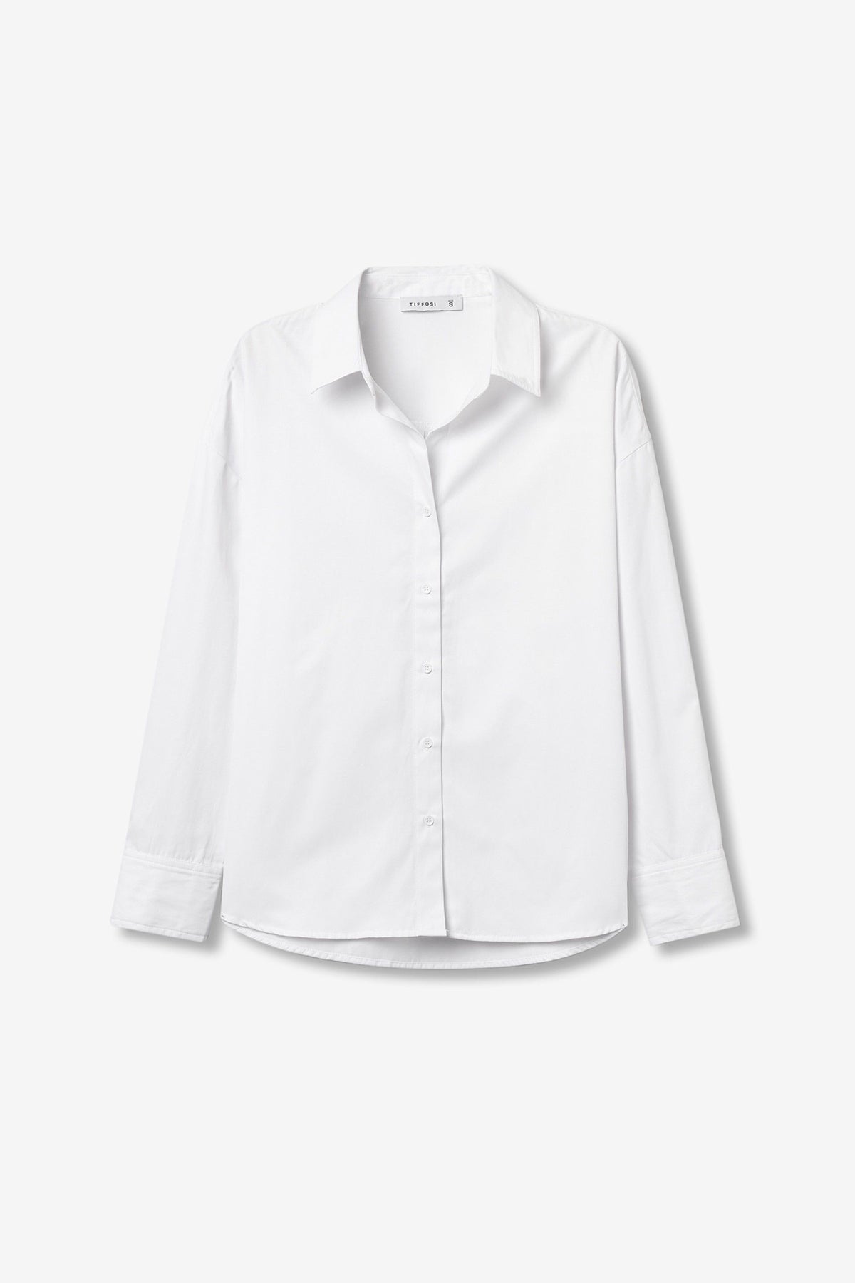 Tiffosi Tiffosi NANCY_1 Camicia Bianca Donna SS26 - CAMICIA - Tommaseo Clothing
