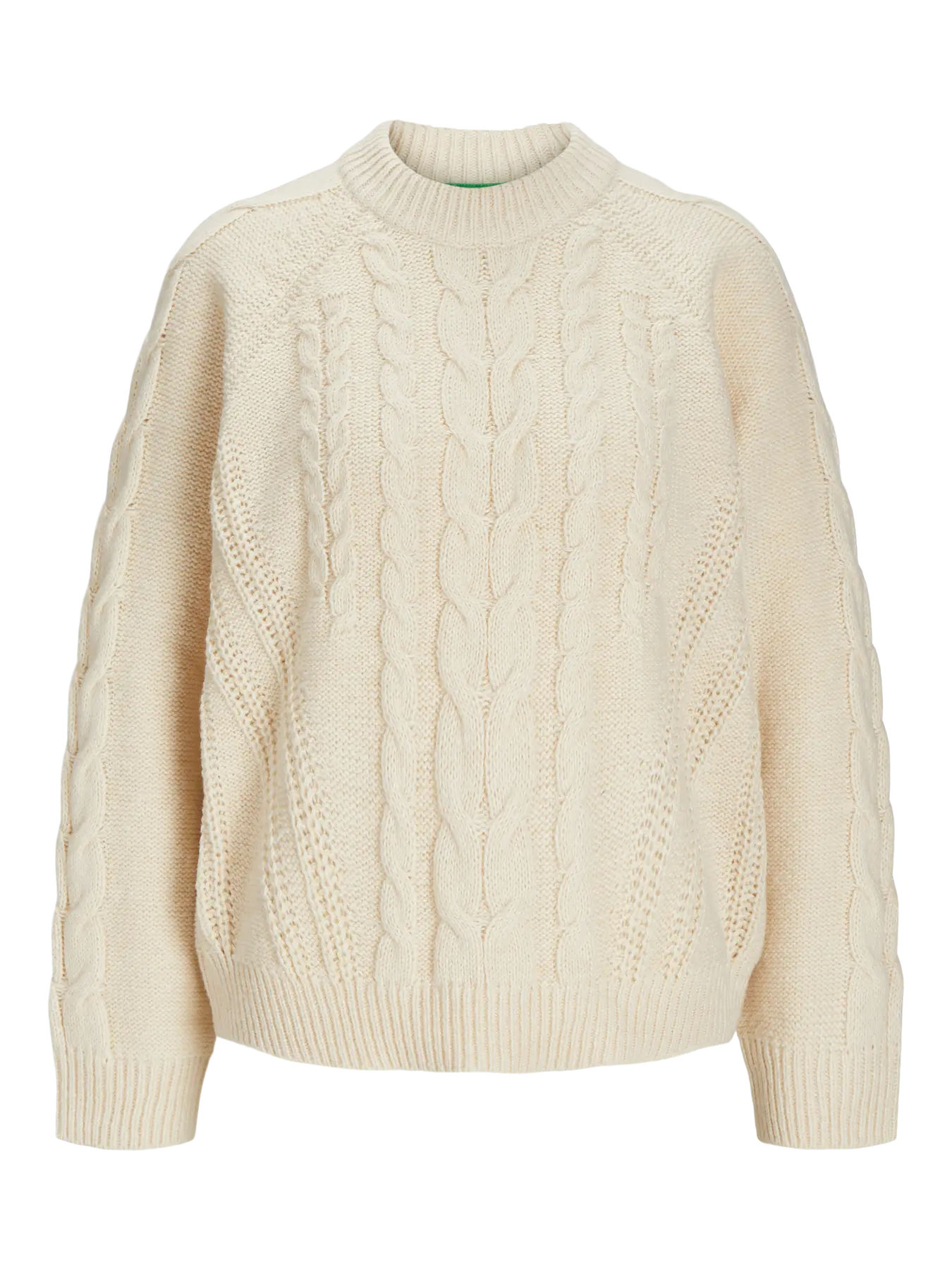JJXX DONNA MAGLIONE TRECCIA BEIGE