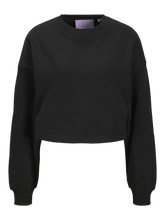 JJXX DONNA FELPA NERA CORTA