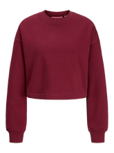 JJXX DONNA FELPA BORDEAUX CORTA