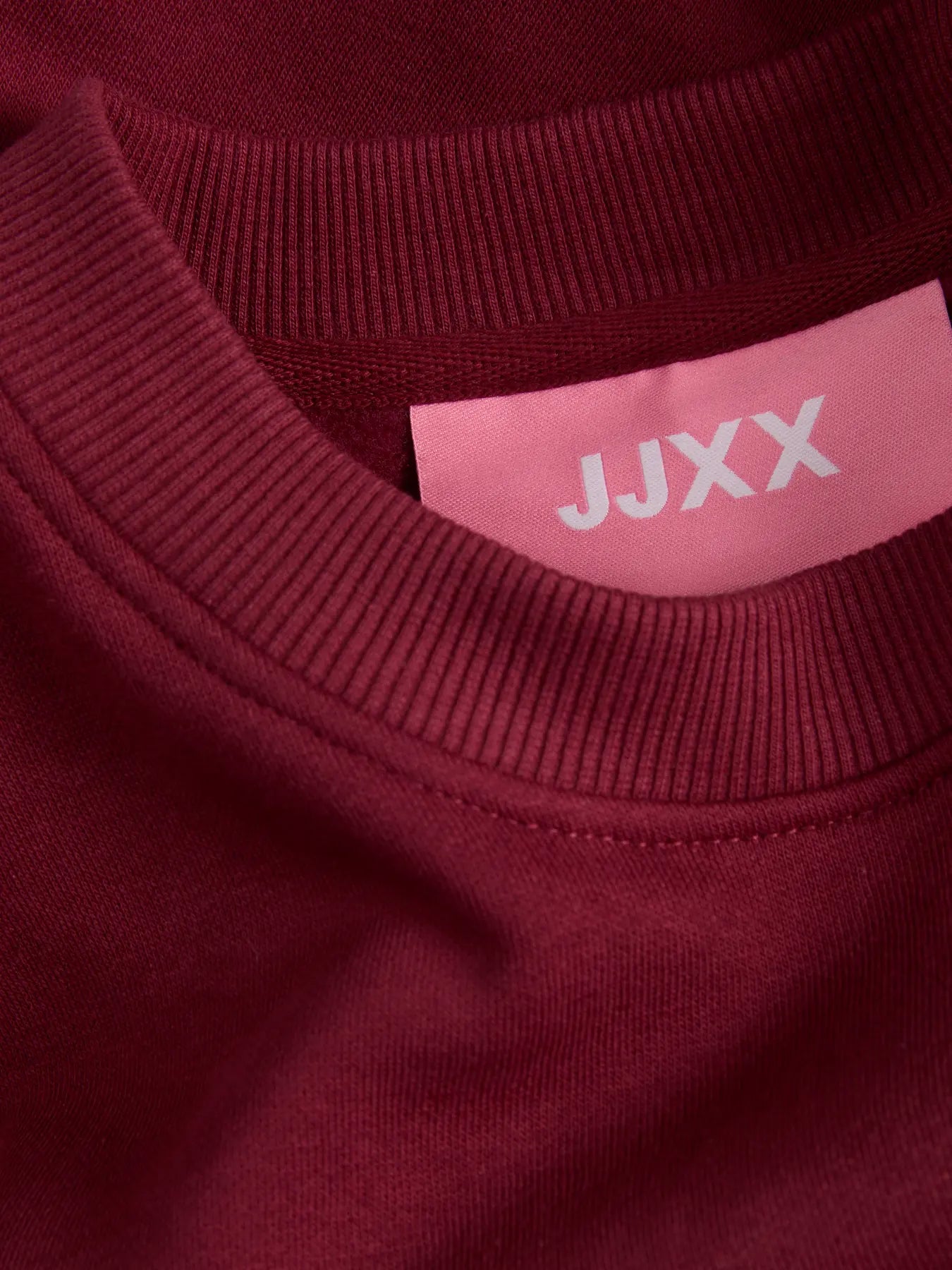 JJXX DONNA FELPA BORDEAUX CORTA