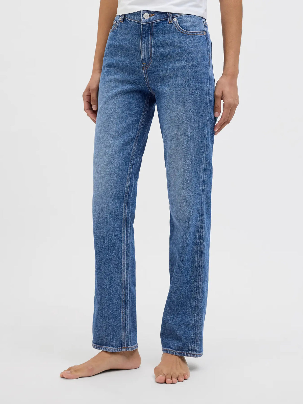 JJXX JJXX Donna Jeans Slime Straight Mid Waist - PANTALONE - Tommaseo Clothing