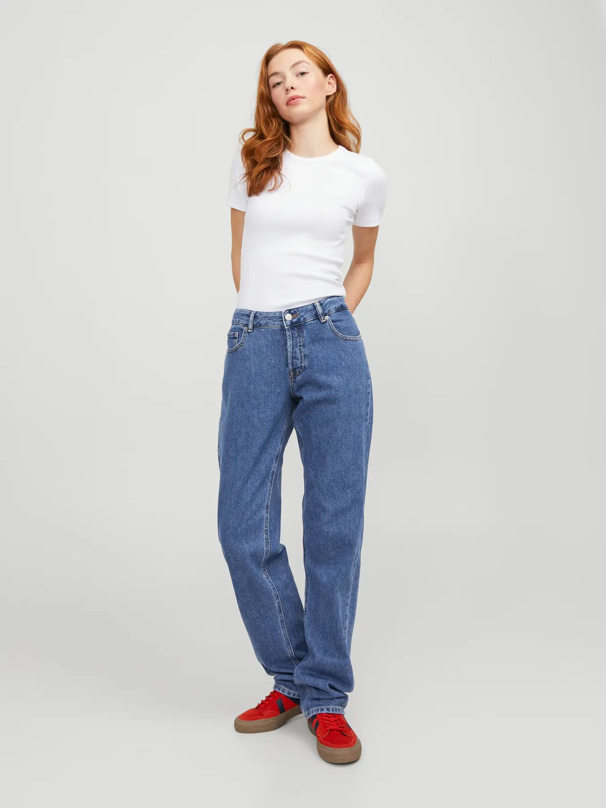 JJXX JJXX Donna Jeans Jxseoul Straight Low Waist - PANTALONE - Tommaseo Clothing