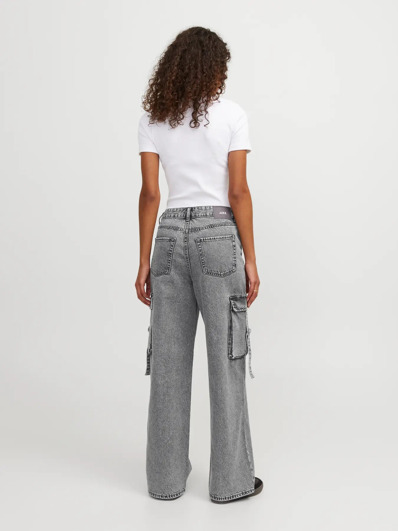 JJXX DONNA JEANS TOKYO WIDE CARGO GRIGIO