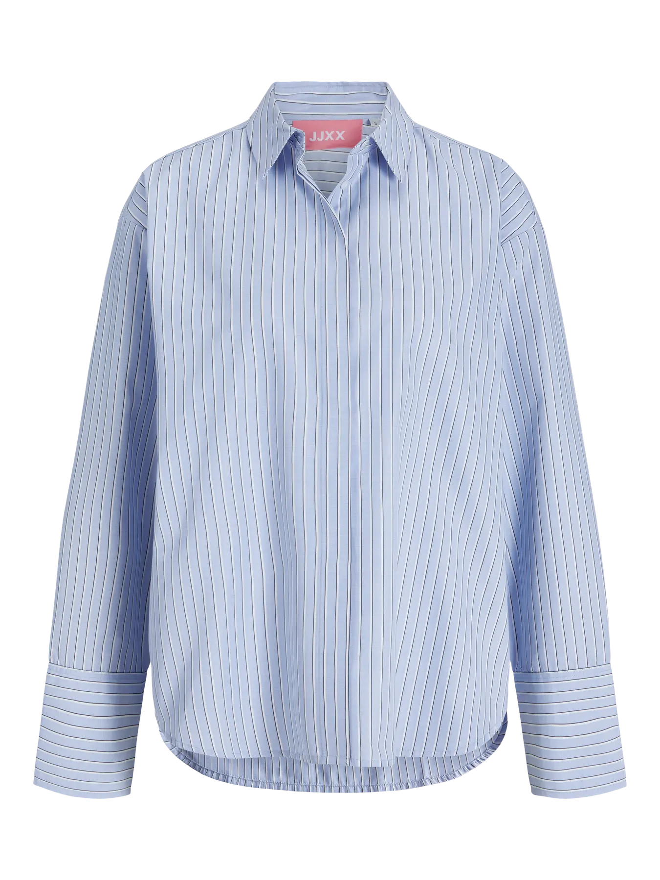 JJXX DONNA JXCARO CAMICIA CELESTE/BIANCO