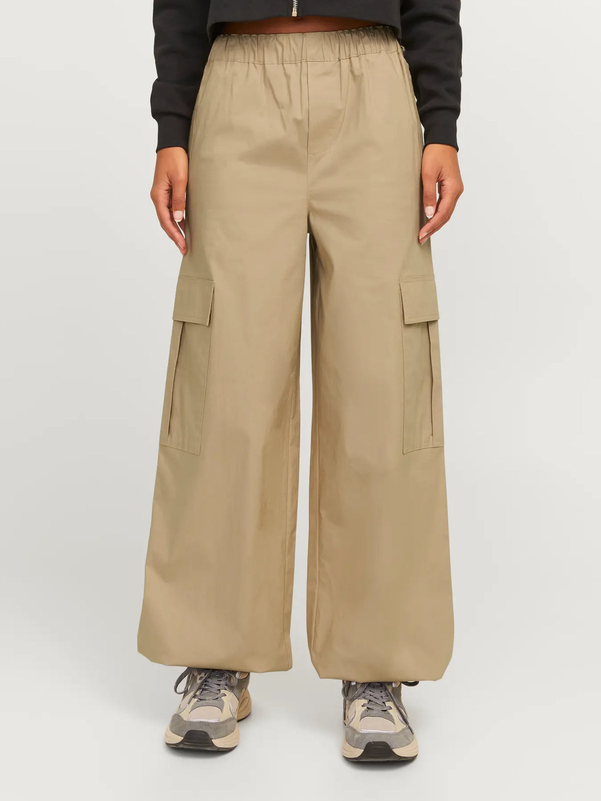 JJXX JJXX Jxyoko Donna Pantalone Cargo Beige - foto 2 - Tommaseo Clothing