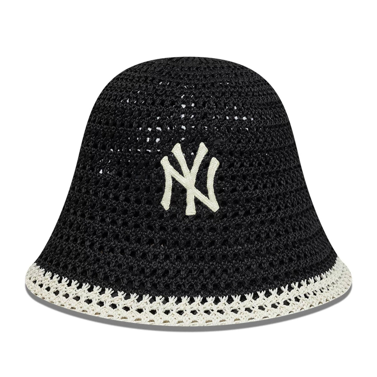 New era NEW ERA Cappello Pescatore Bucket New York Yankees MLB Knitted Explorer Nero Donna - Cappello pescatore - Tommas