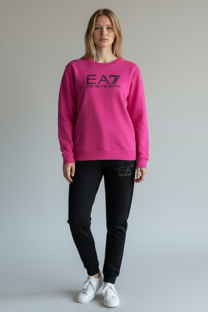 TUTA ARMANI FUXIA/NERO DONNA