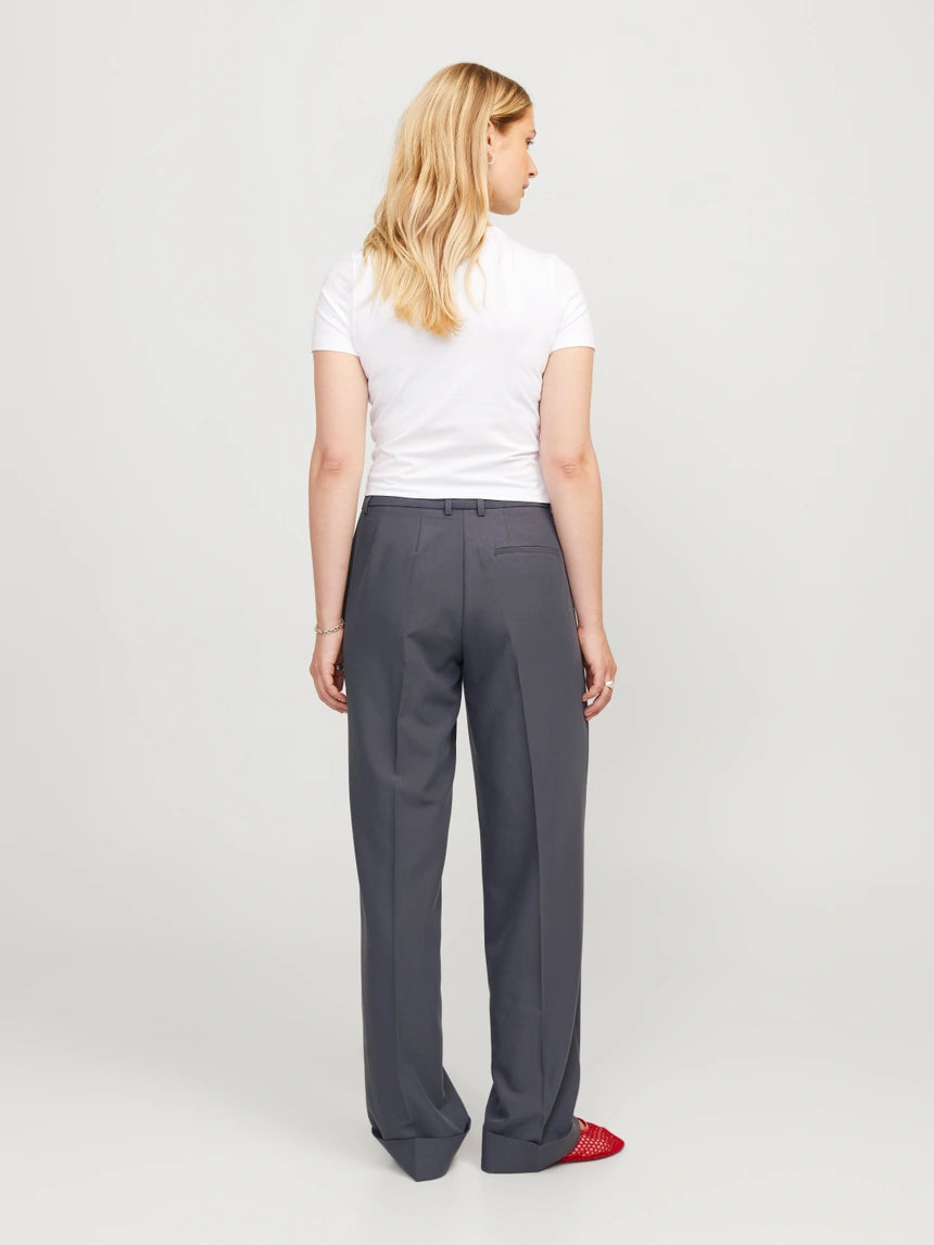 JXMARY GRIGIO PANTALONE CLASSICO CON PIEGA