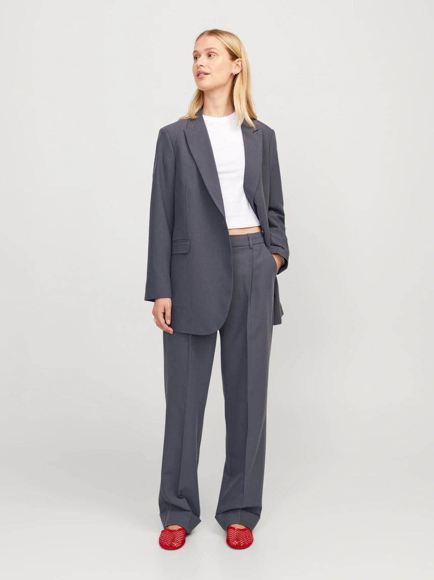 JXMARY GRIGIO PANTALONE CLASSICO CON PIEGA