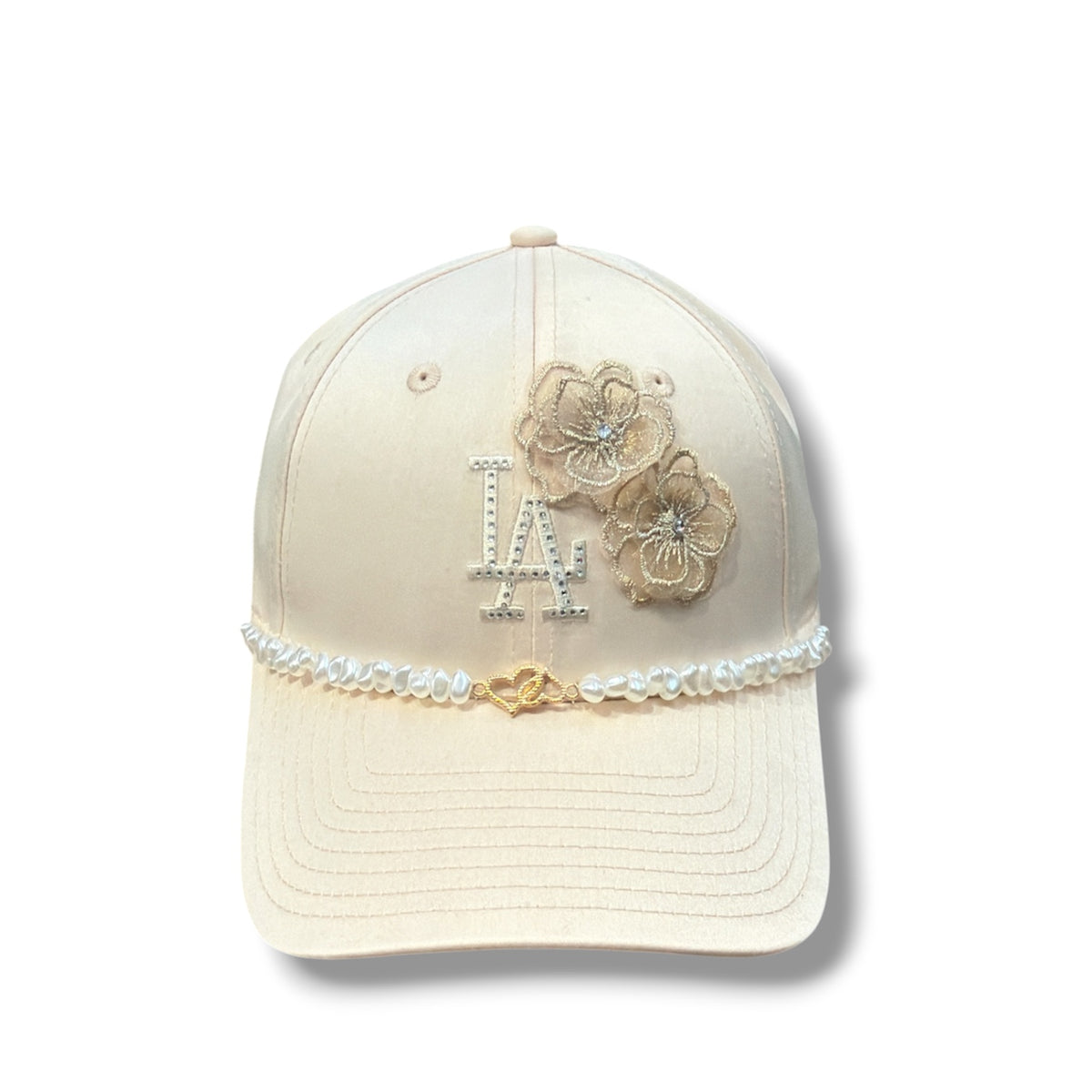 New Era New Era LA Custom Panna Con Brillantini Donna - Accessori - Tommaseo Clothing