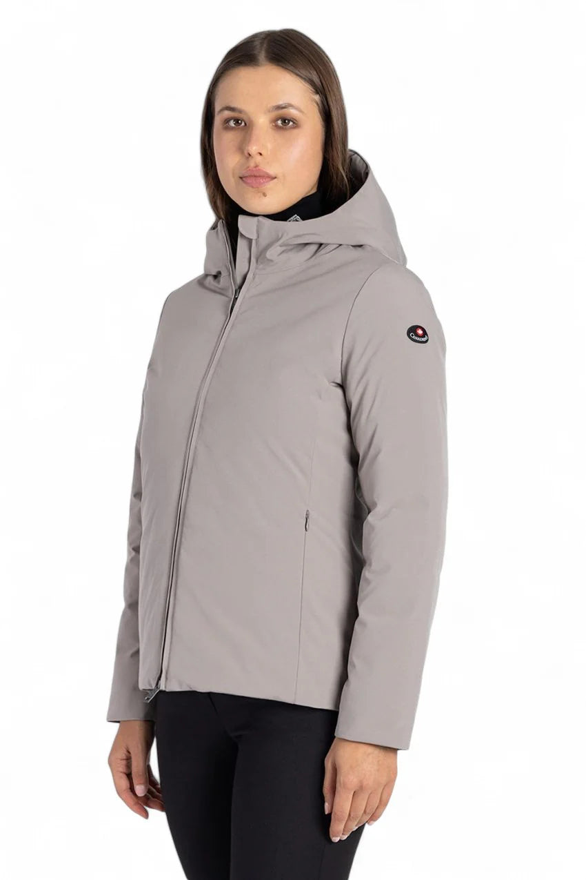 Canadiens Canadiens Hidra-Nek 2 Way Stretch Giubbotto Donna Corto Fango - Giubbotto - Tommaseo Clothing