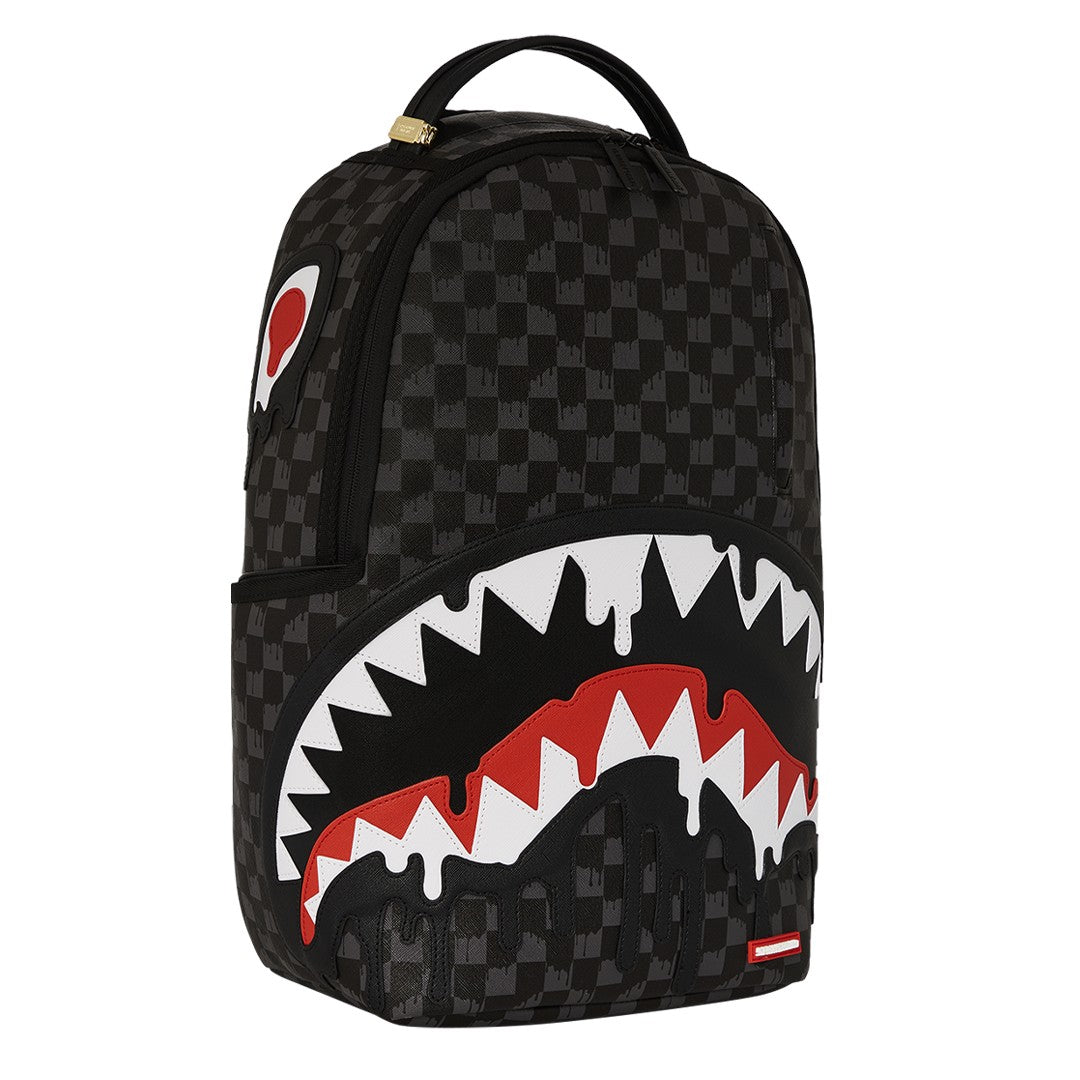 SPRAYGROUND Zaino In Pelle Grey XTC Backpack Nero