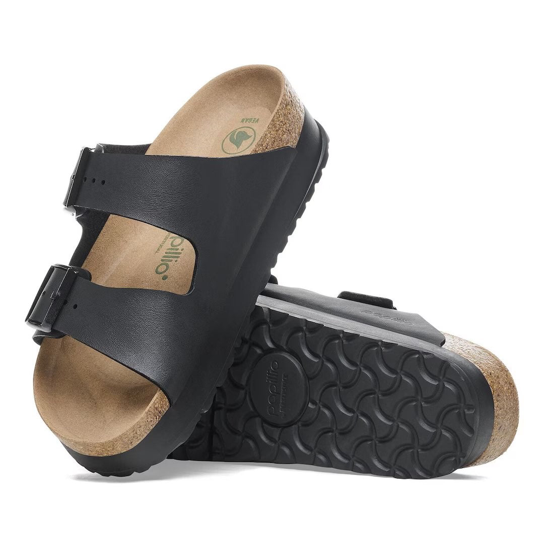 BIRKENSTOCK ARIZONA FLEX PLATFORM nero