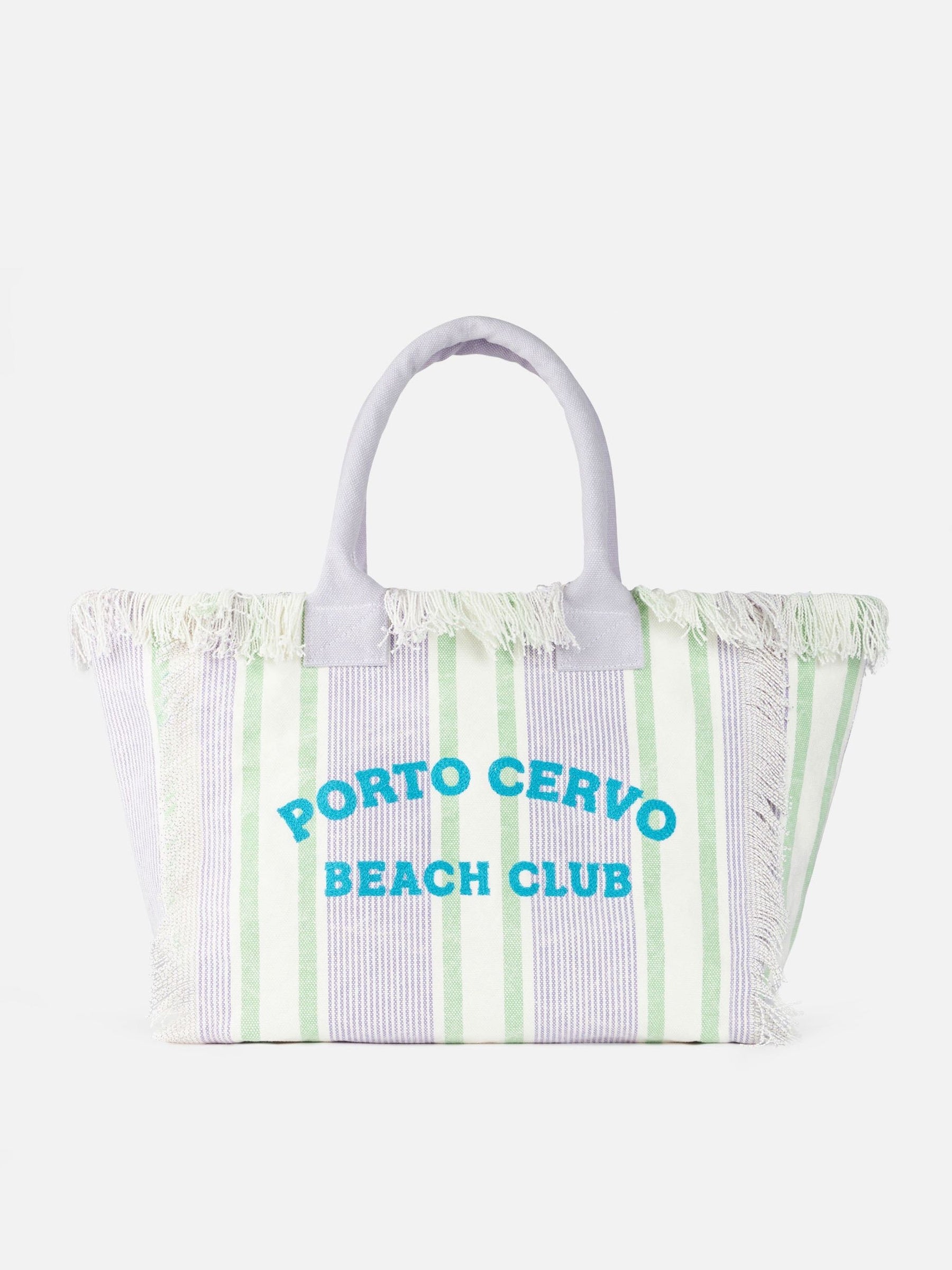 SAINT BARTH Borsa a Spalla Vanity Portocervo In Canvas Multicolor