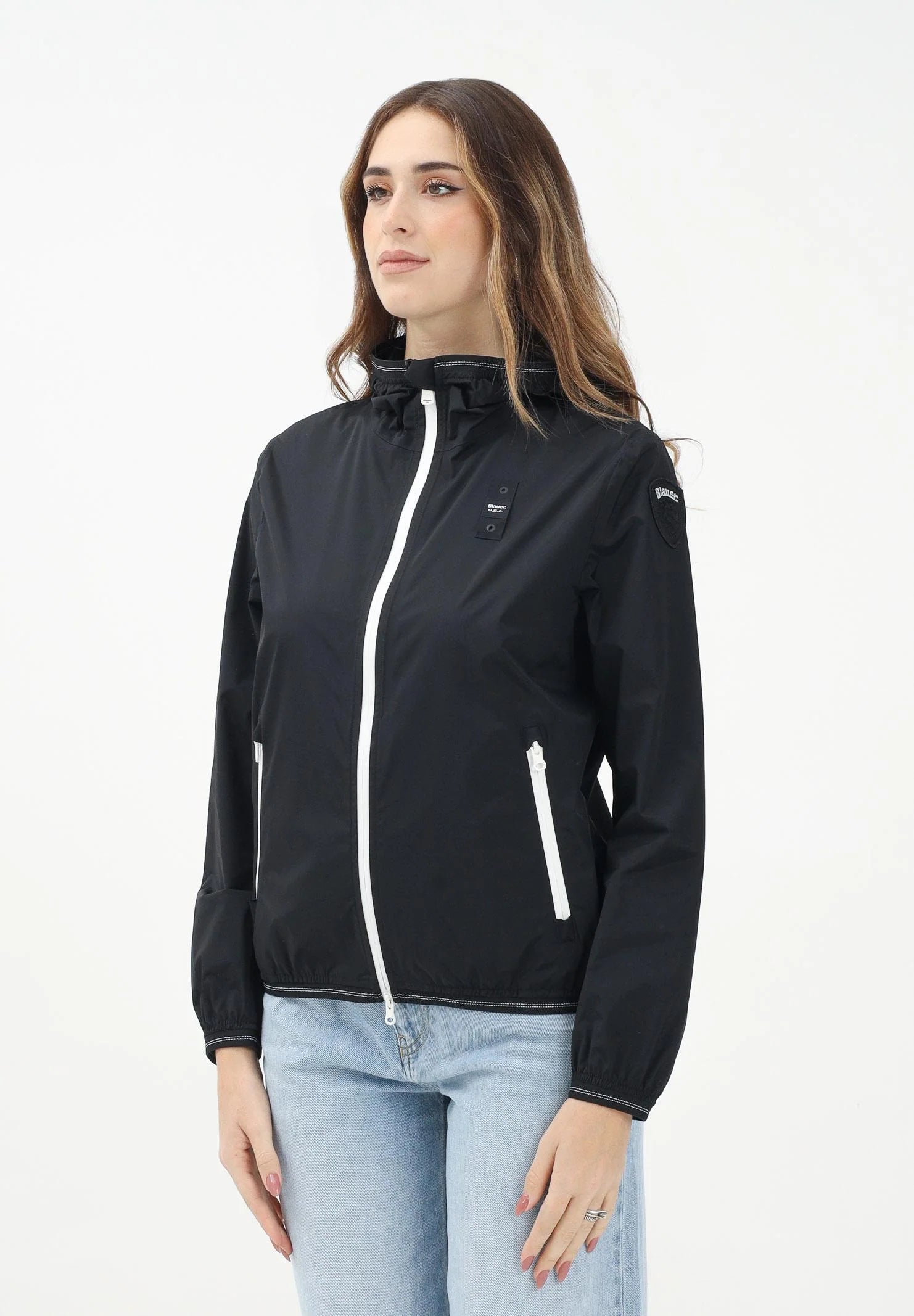 BLAUER Antivento Donna Con Cappuccio