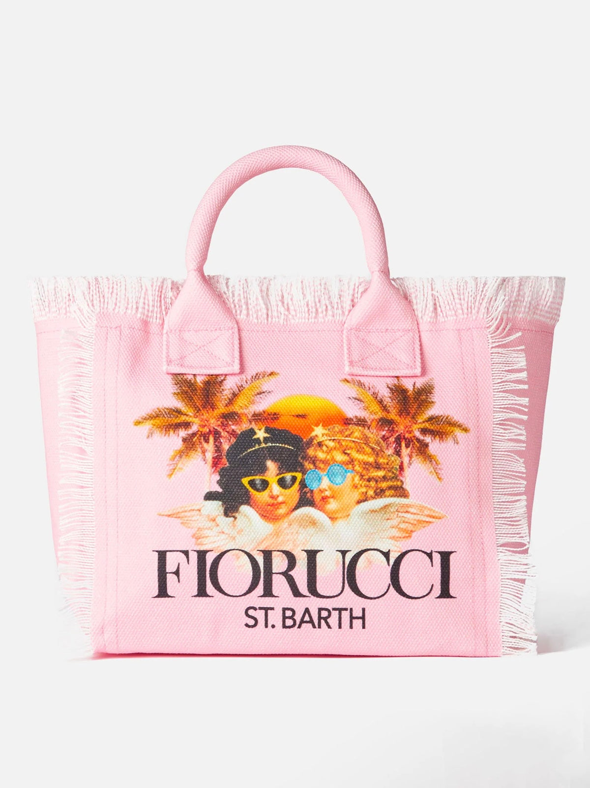 SAINT BARTH Borsa a Mano Colette Fiorucci Rosa