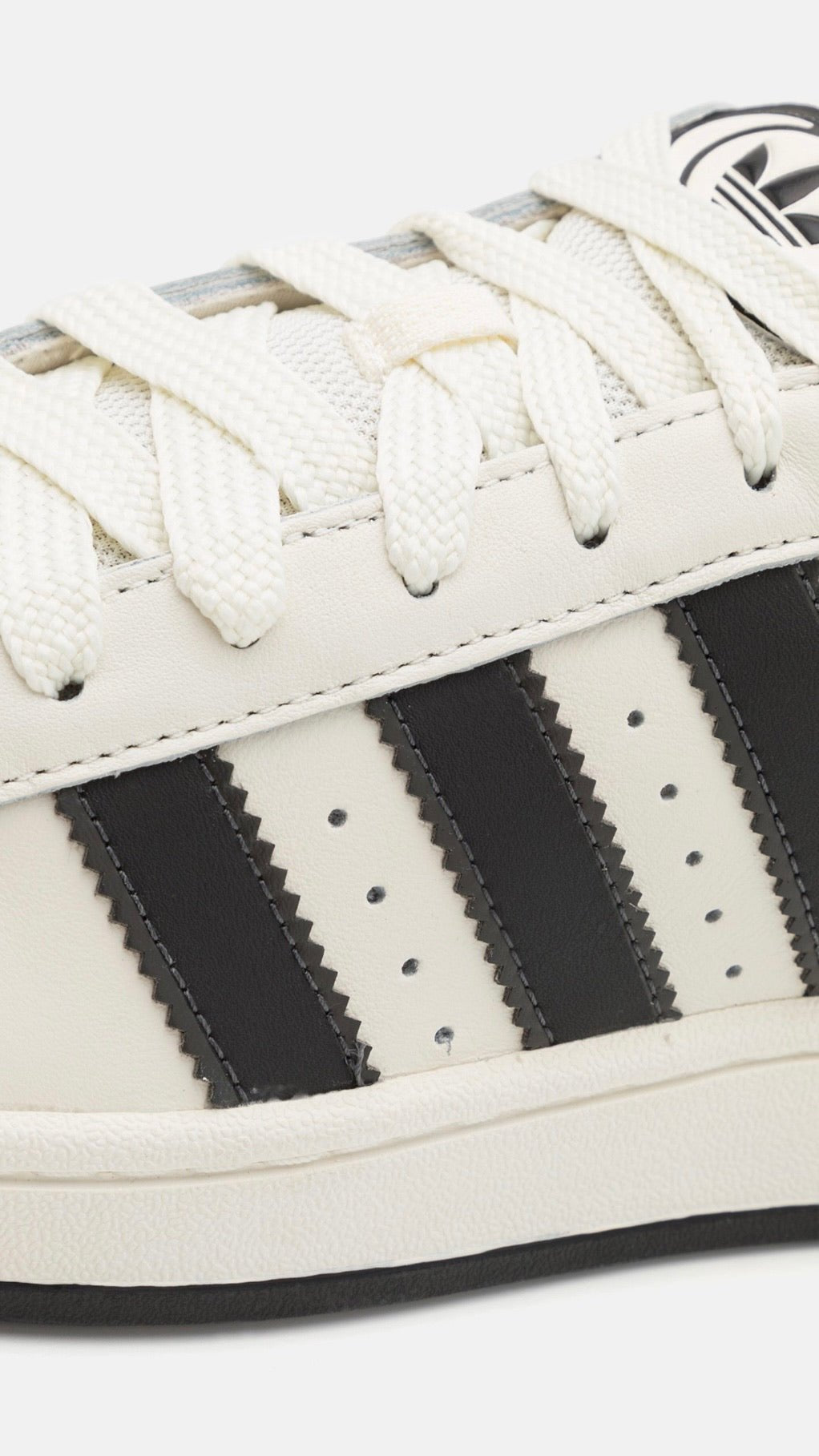 Adidas campus Bianca strisce nere - Adidas