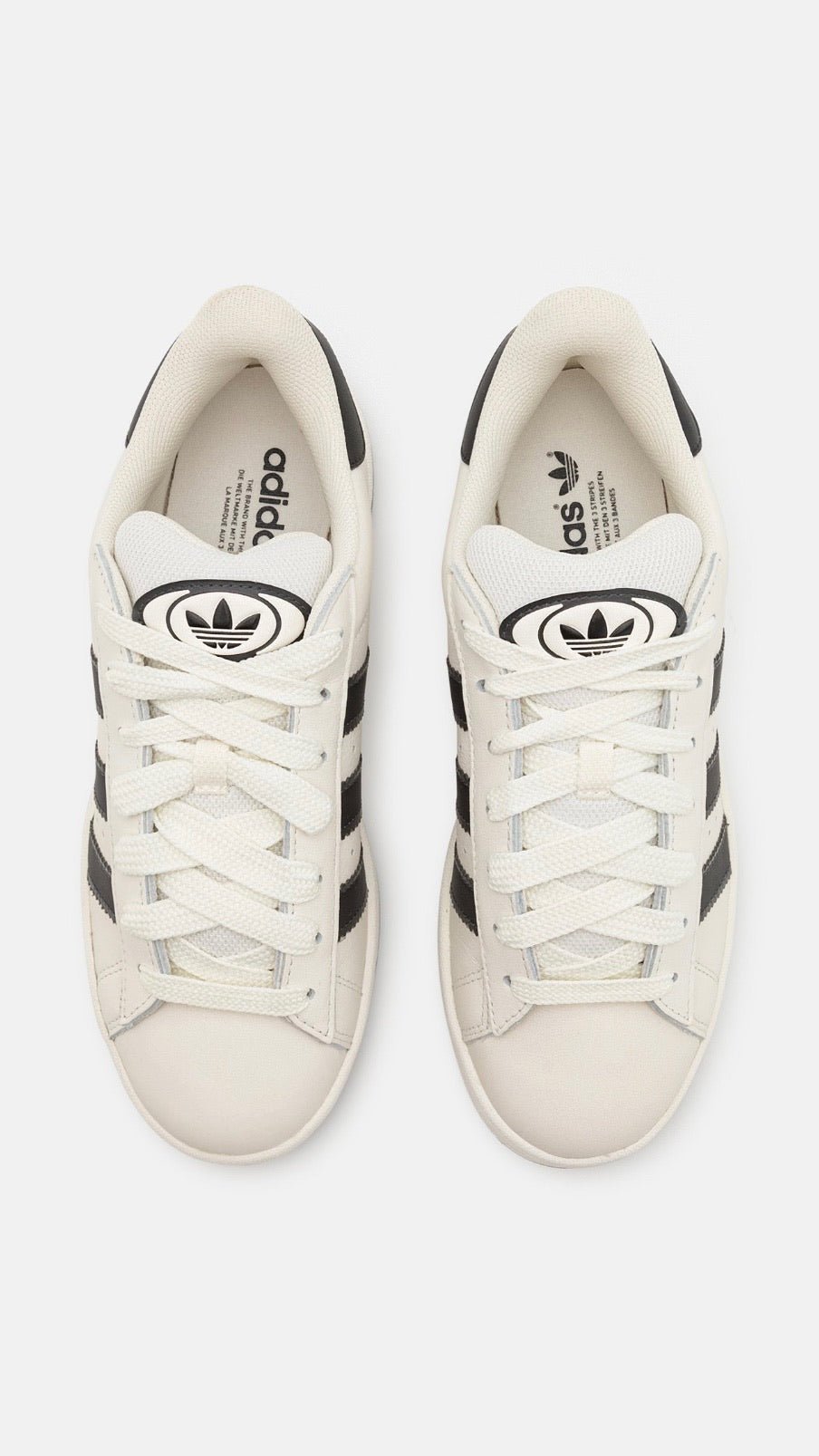 Adidas campus Bianca strisce nere - Adidas