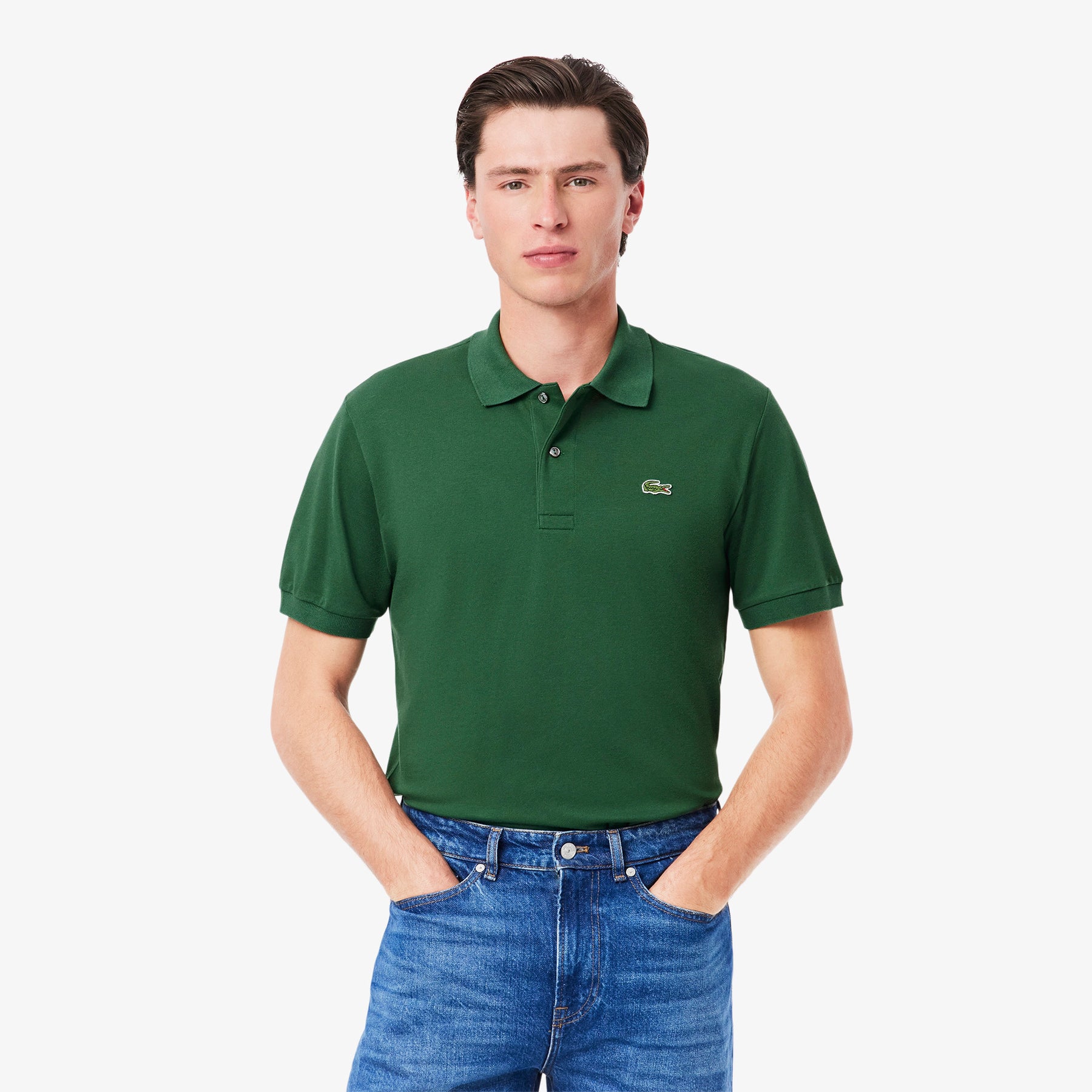 LACOSTE Polo Classica in Piqué Leggera Light M/C Verde