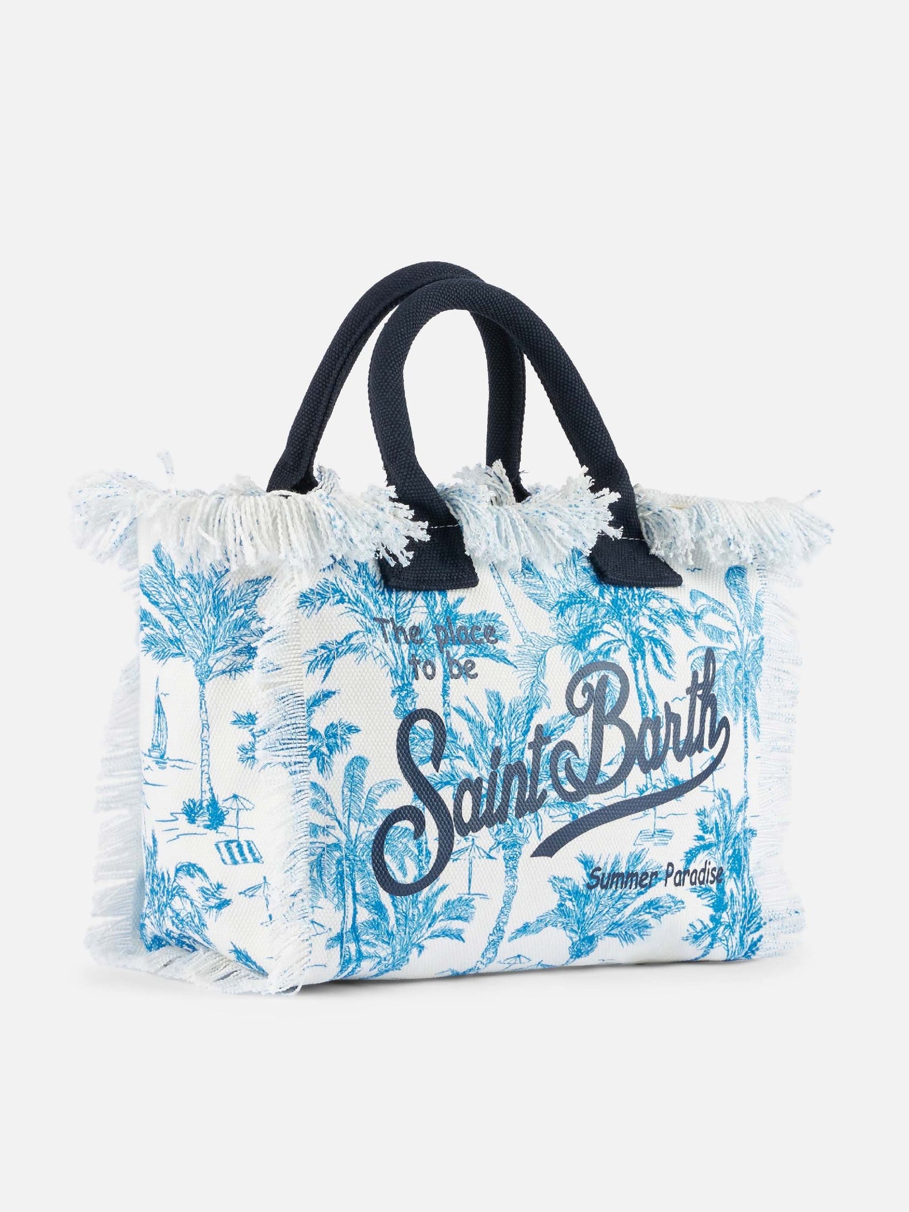 SAINT BARTH Borsa a Mano Colette Saint Beach Blu