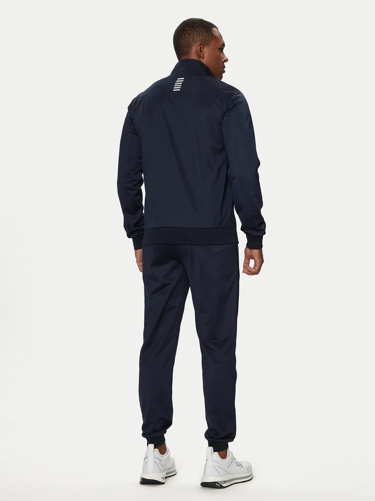 EA7 tuta acetata blu senza cappuccio - Armani