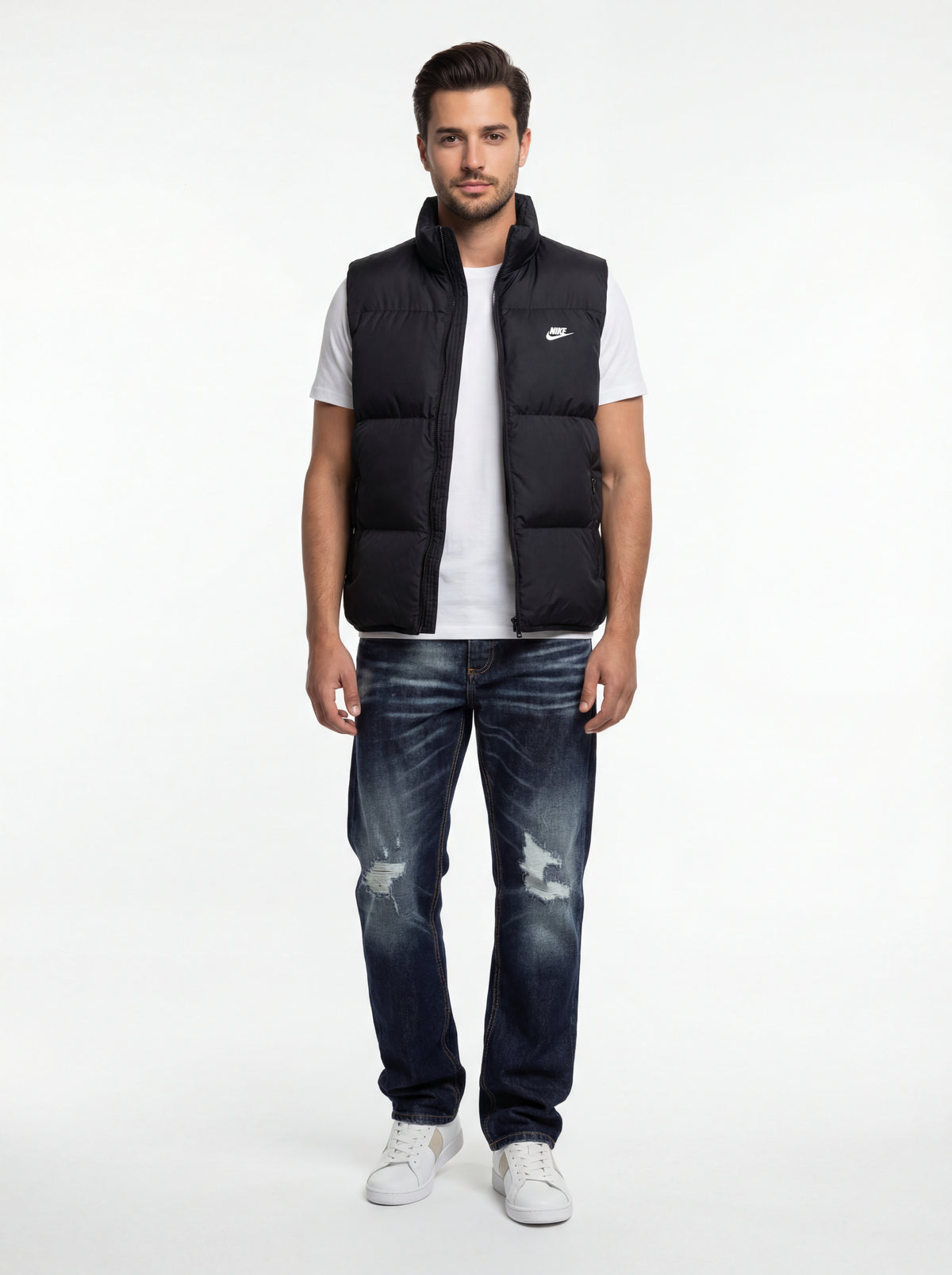 Emporio Armani + Nike Smanicato Piumino + Soldier Jeans Baggy - 03